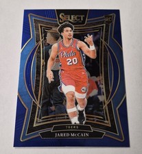 2024-25 Panini Select - Concourse Jared McCain #82 Blue (RC)