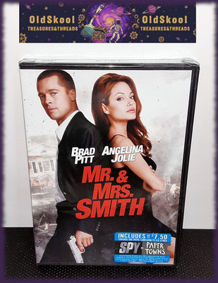Mr. & Mrs. Smith - DVD Widescreen - Brad Pitt, Angelina Jolie - 2005 New Sealed