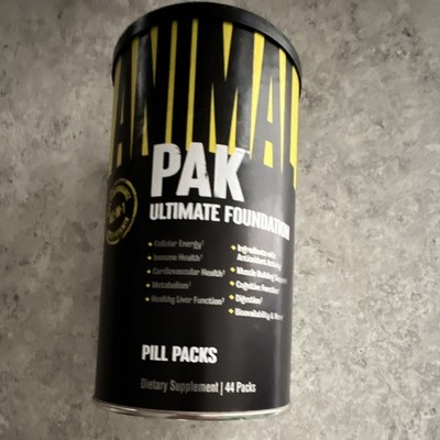Universal Nutrition Animal Pak 44 Pill Packs Multivitamin Amino Antioxidant