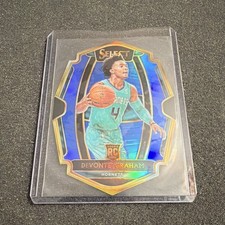 Panini Select Blue Prizm Rookie Devonte' Graham #103 /249 Charlotte Hornets