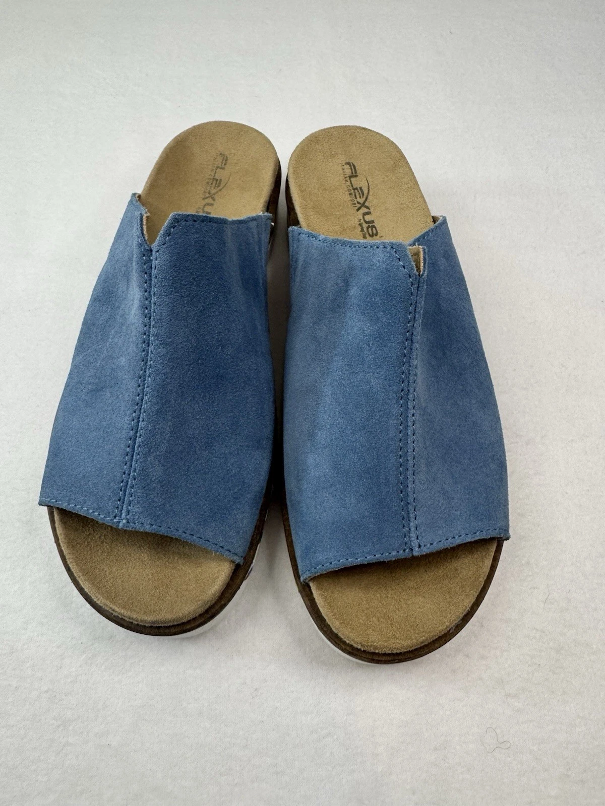 Flexus Womens Shoes 8 Slip On Comfort Leather Walking
