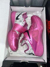 Nike Zoom KD IV Pinkfire II Black HF9098-600 Men's Size 8.5