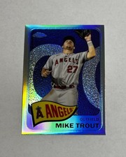2021 Topps Series 2 Mike Trout 1965 Redux Chrome TH65-3 Holo Angels baseball