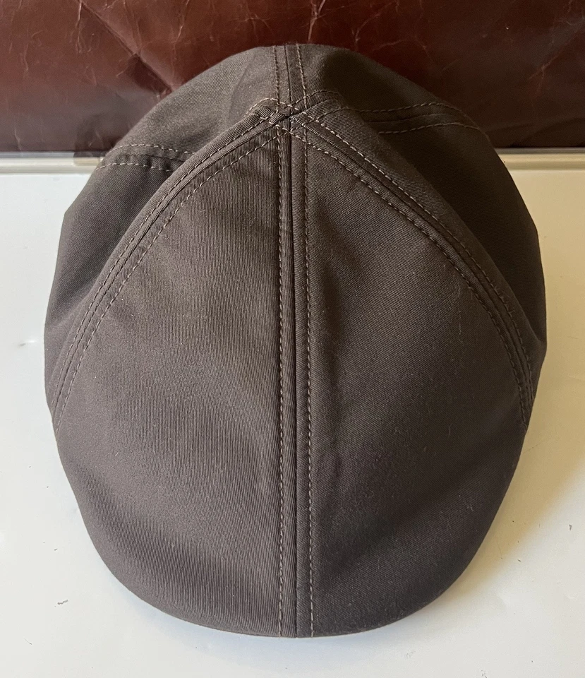 Gorra de conducción marrón Epoch Newsboy para hombre S/M Foto 3 de 4