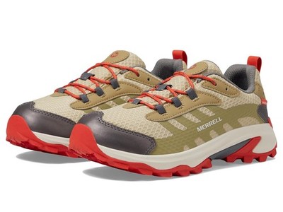 Children Unisex Merrell Kids Moab Speed 2 Low Waterproof (Little Kid/Big Kid)