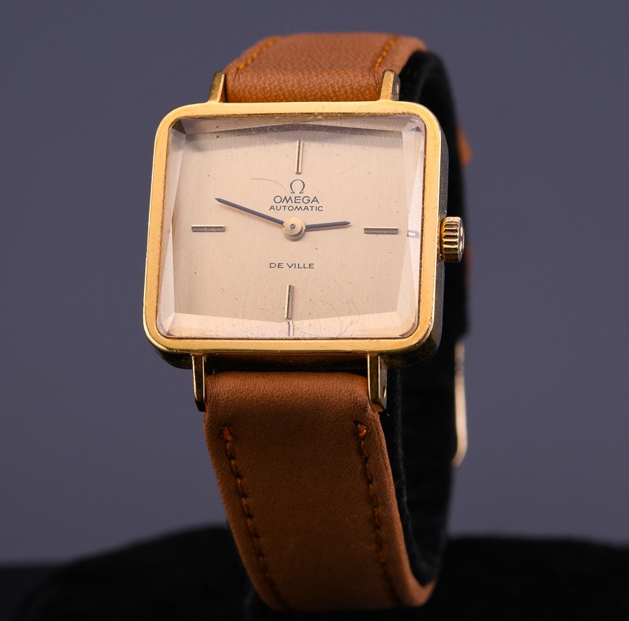 661 UNISEX FILLED DRESS WRISTWATCH OMEGA DEVILLE FINE GOLD AUTOMATIC CAL VINTAGE - vintagewatches.pk