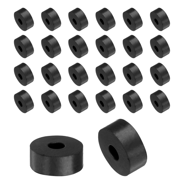 48Stk Gummi Unterlegscheiben Gummispacer 20Mm AußEndurchmesser 6Mm Innendurchmes-image