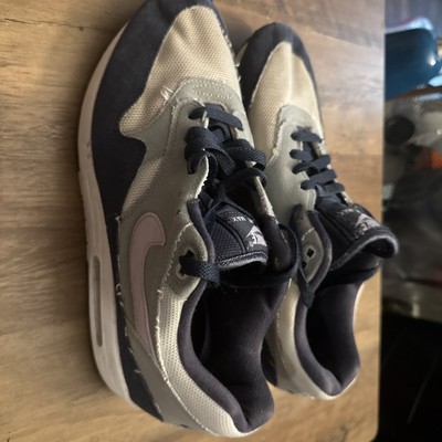 Mens Size 10 - Nike Air Max 1 Obsidian/Lilac/Bloom Casual Shoes - FD9082-001