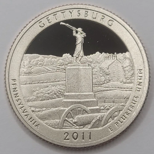 2011-S America the Beautiful Quarters — photo from the most recent tracked eBay sale
