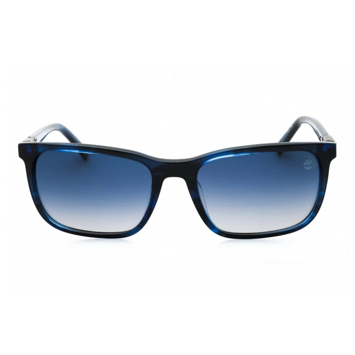 Timberland TB9318-90D-56 Mens Sunglasses Blue Frame Smoke Polarised Lens