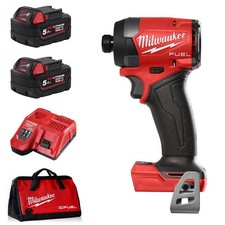 Milwaukee M18FID3-502B 18V M18 FUEL Cordless Impact 1/4" Hex Driver Kit 2X 5.0Ah