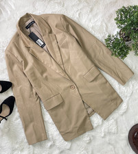 NWT Lioness  Welcome to the Jungle  Blazer   Beige   Size L   Oversized