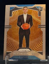 2019-20 Panini Prizm Rookie Card #298 Deividas Sirvydis Detroit Pistons
