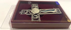 New! William J. Kirten 6" Silver Tone Pewter Cathedral Touch Baptismal Cross — photo 6