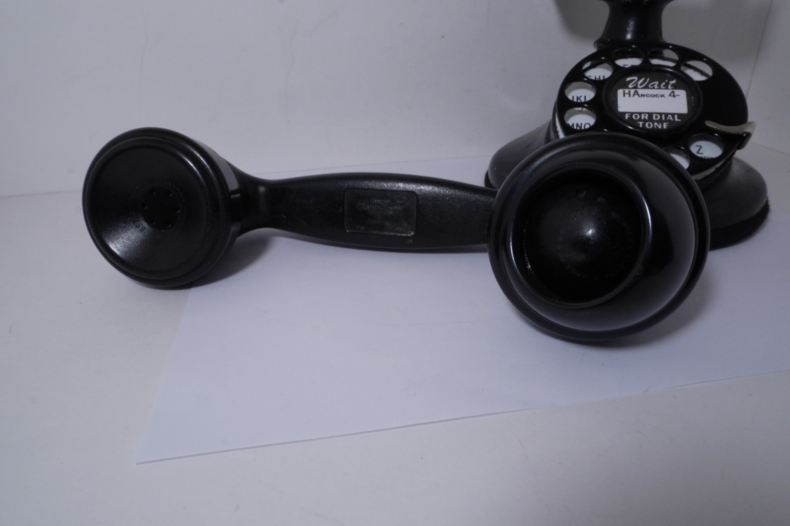 A NiceAntique Western Electric 102 Cradle Phone w/E1 & Sold AS IS & Untested