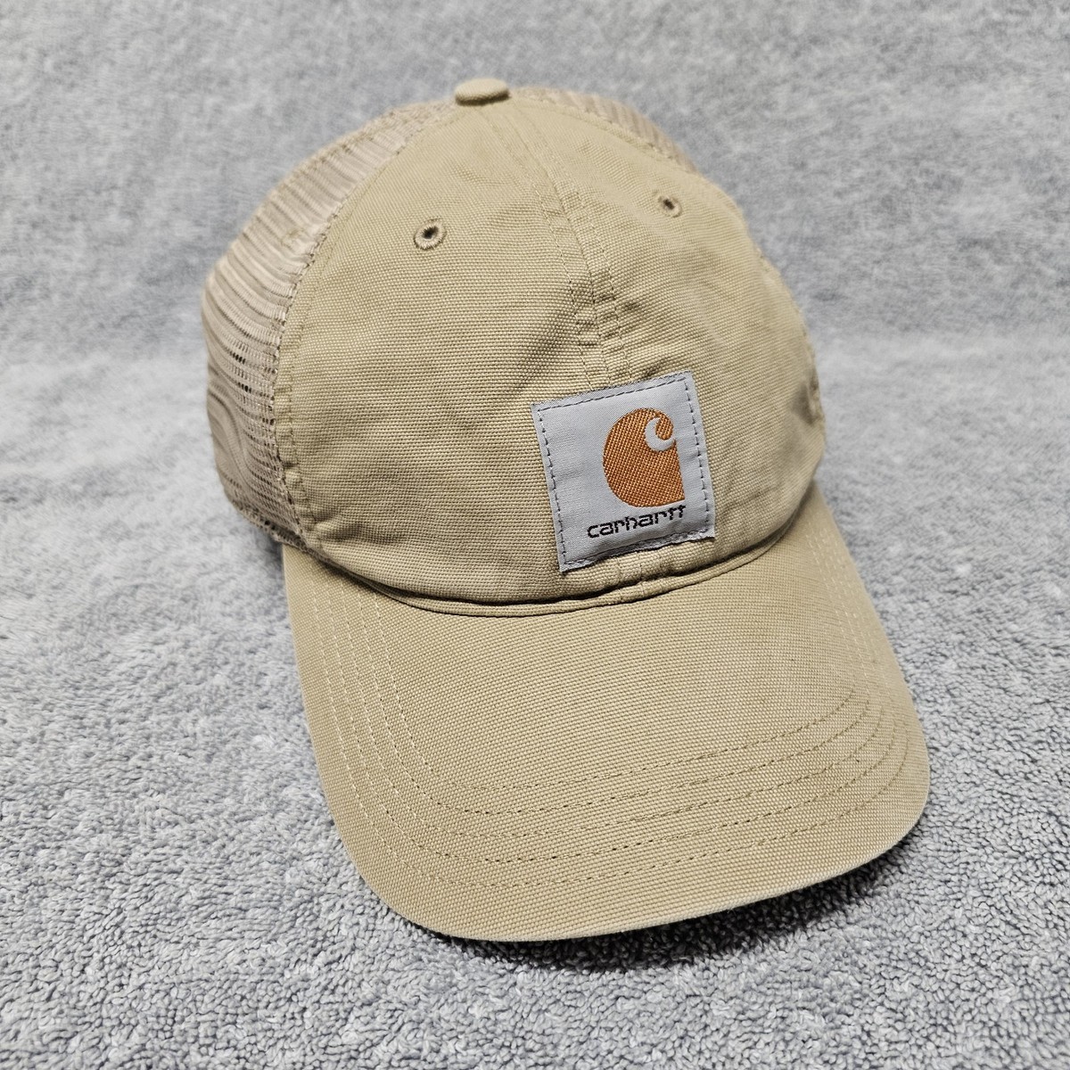 BEP OG HEART MESH CAP　KHAKI Carhartt Hat Trucker Cap Mesh Snapback Big Canvas Logo Patch OSFM