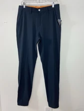 NWT Macade Golf Pants Mens 32 Long Slim Fit Performance Stretch Zip Ankle Jogger