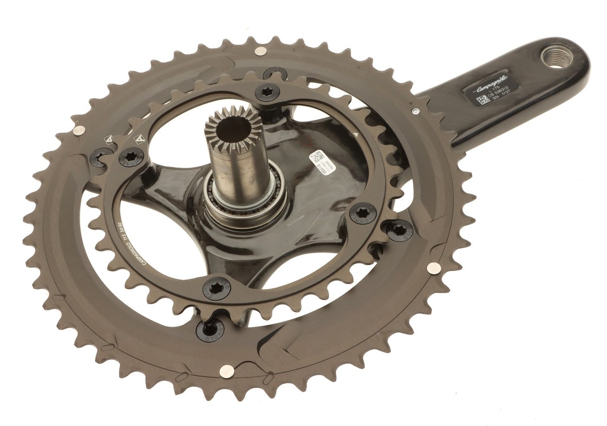 Campagnolo Super Record Titanium Crankset 50/34T 11s Compact 175mm