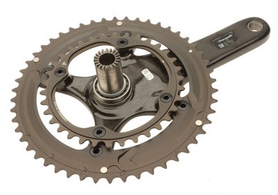 Campagnolo Super Record Titanium Crankset 50/34T 11s Compact 175mm