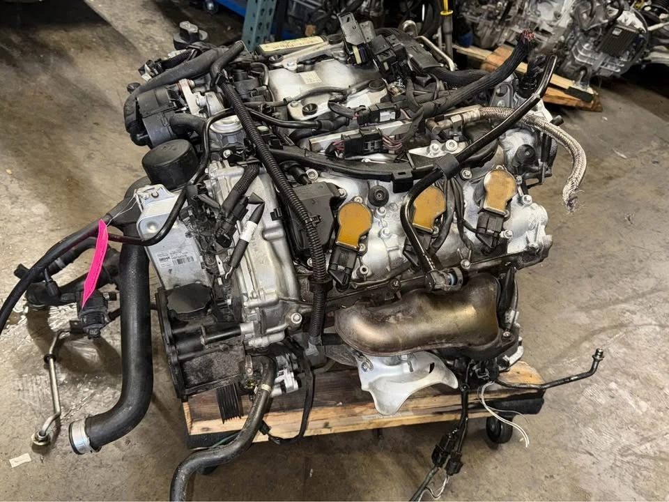 Mercedes-Benz Clase C C300 2010 2011 motor de 3,0 L fabricante de equipos originales 85 k millas 2720100398 Foto 3 de 4