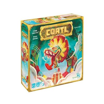 Synapses Games Coatl Strategie-Brettspiel für 1 bis 4 Spieler im Alter von 10 bi