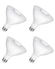 4pack Flood Light Bulbs Par38 Led Outdoor Flood Light Bulbs 120w Equiv Dimm...