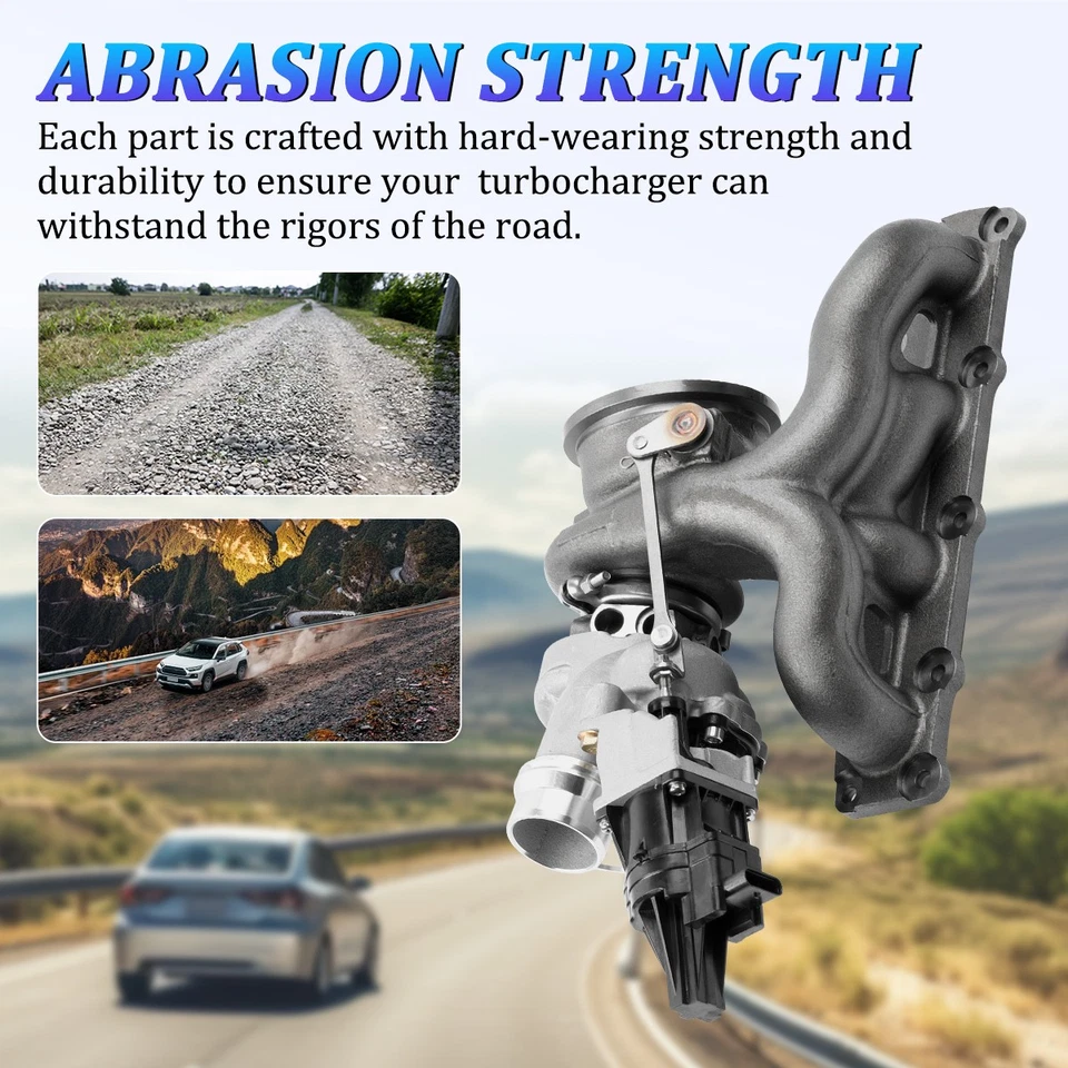 OEM Turbo Turbocharger N20 11657635804 for BMW 125i 320i 328i 528i X1 X3 Z4 2.0L Foto 3 de 4
