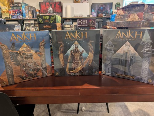 Ankh: Gods Of Egypt - Divine Offerings Set - Espansione Kickstarter CMON - NUOVO