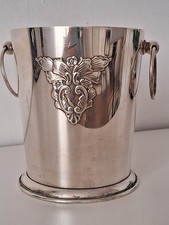 Vintage Bel Prata 90 Silver Plated Ice Bucket Wine Champagne Cooler with Drainer