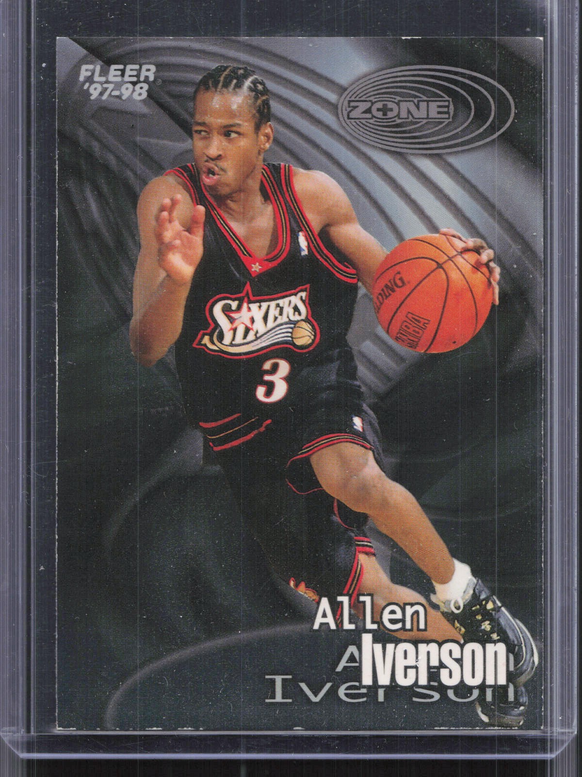 1997-98 Fleer #9Z Allen Iverson Zone