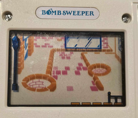 NINTENDO BOMB SWEEPER Game and Watch vintage electronic handheld LCD game 1987