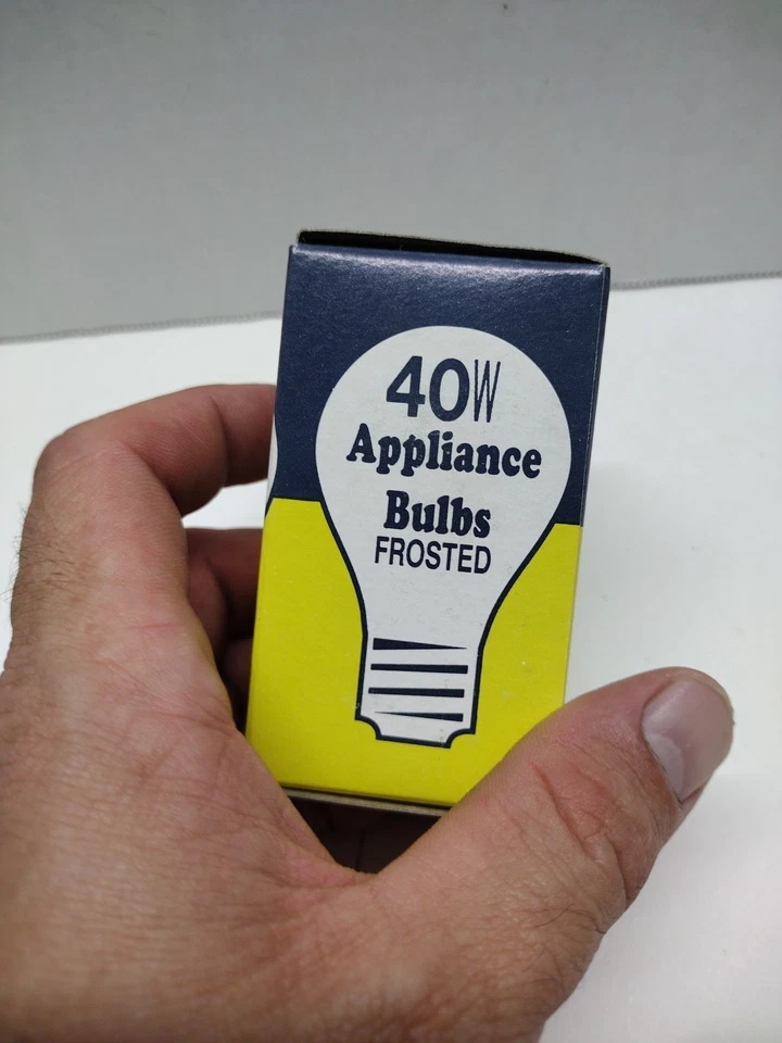 2 pack,  A15 Dimmable Appliance Light Bulb - 40W - 120V Bulbrite 104040 - Image 3 of 4