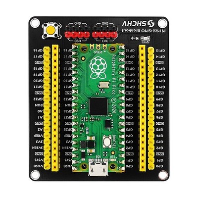 Breakout Extension Board Adapter Sensor Module Part for Raspberry Pi Pico GPIO