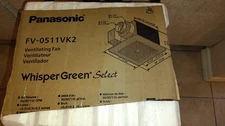 Panasonic FV-0511VK2 WhisperGreen Select Pick-A-Flow 50/80/110 CFM Exhaust Fan