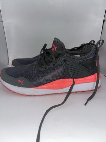 Puma ~ Herren Pacer Next Cage SNEAKER ~ Black Bright Peach Größe 10 ~ NEUWERTIG - Bild 5 von 8