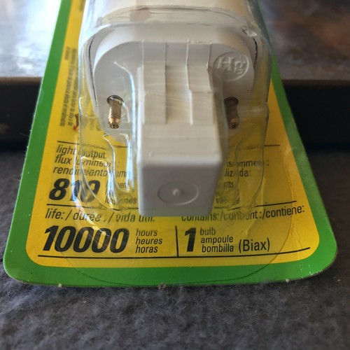 3- GE F13DBX/Spx27/Cd 13W 2 Pin Compact Fluorescent Lamp 13578 0325 - Picture 2 of 3