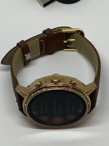 Fossil Gen 4 Authentic Digital Dial Smart Watch Custom Band FTW6015 QT447 - Picture 8 of 12