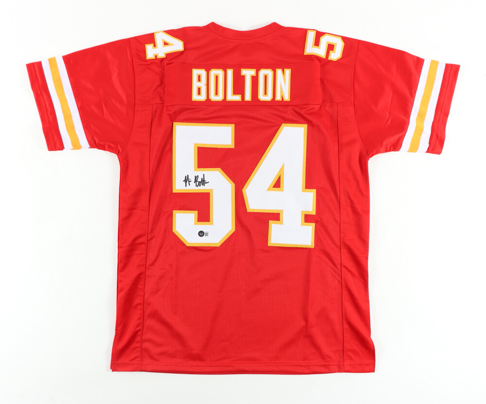 Nick Bolton Autographed Signed Kansas City Chiefs Jersey (Beckett) 2021 2nd Round Pick L.B. 