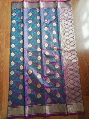 Indische Seide Katan Saree