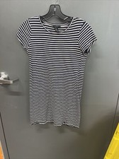 Forever 21 Womens Blue Stripped Dress Sz S