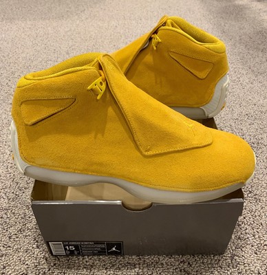 yellow jordan 18s