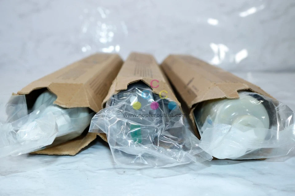 Cosmetic OEM Ricoh MP C5000,C5501,C9155,LD655C CMY Toners 841453,841454,841455 - Image 2 of 4