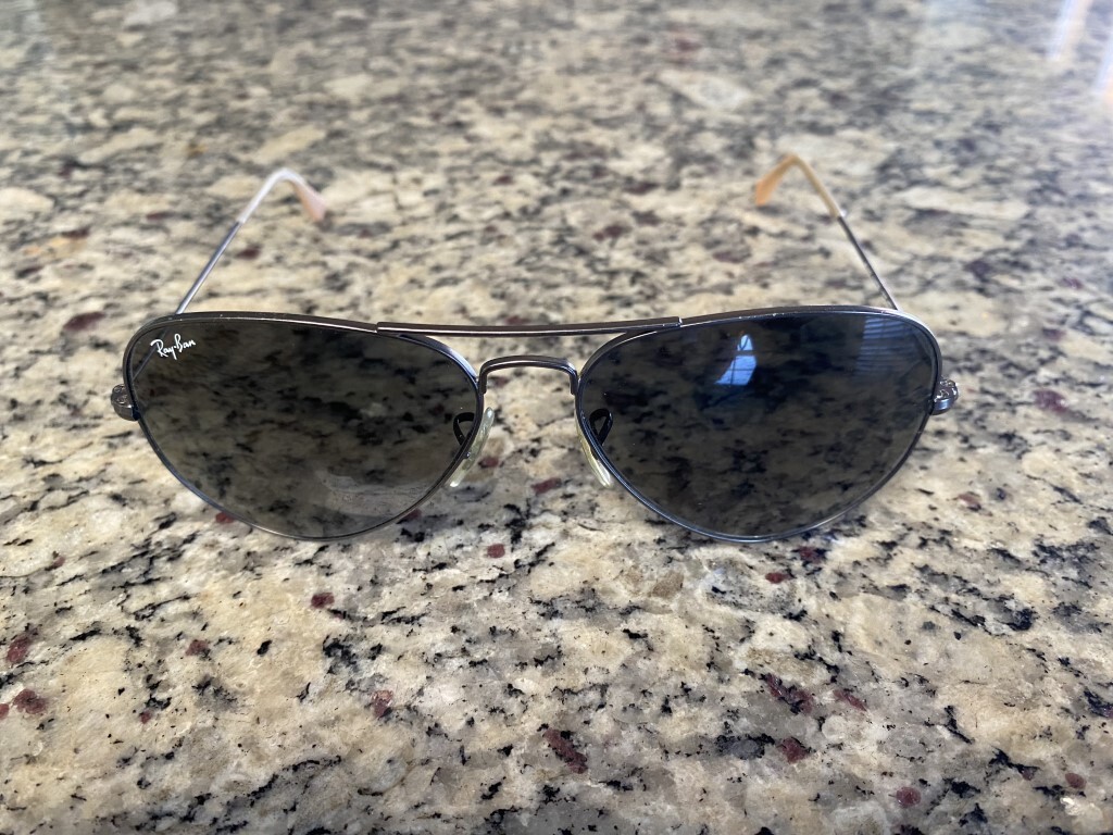 Ray Ban Aviator RB3025 029/71 Silver Frame Grey Gradient Lens