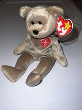 Ty 1999 Signature Bear Beanie Baby With Tag Sku112903p