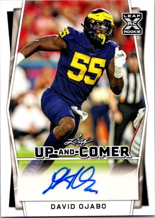 David Ojabo Leaf Ultimate Draft Autographs #DO1 Base