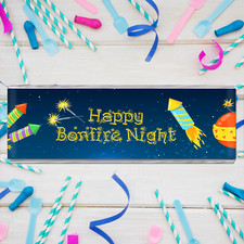 7 x Bonfire Kit Kat Sticker Labels Wrapper KitKat Party Fireworks Guy Fawkes