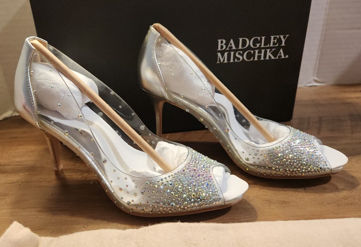 【てぃーさま専用】BADGLEY MISCHKA ブライダルシューズ Amazon.com | Badgley Mischka Women's Tiffany Heeled Sandal