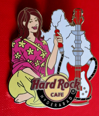 HRC Hard Rock Cafe Hyderabad Hookah Girl Water Pipe NEW