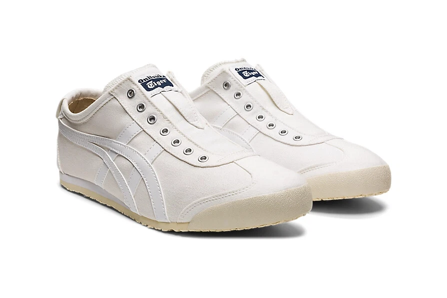 Asics Onitsuka Tiger MEXICO 66 SLIP ON 1183C141 100 WHITE WHITE Men s Women s