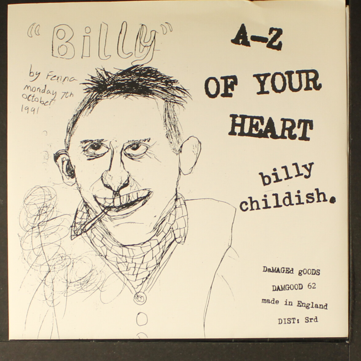 THEE HEADCOATS: a-z of your heart DAMAGED GOODS 7
